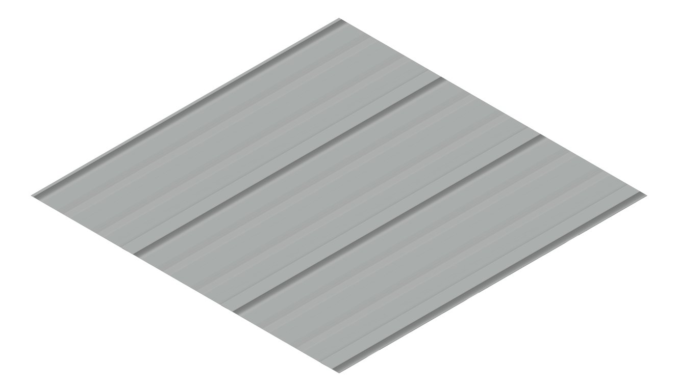 3D Presentation Image of Metal SheetCladding Lysaght FlatDek310 Windspray
