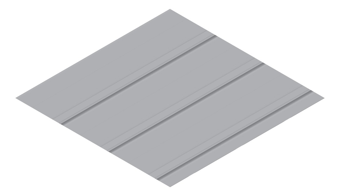 3D Presentation Image of Metal SheetCladding Lysaght FlatDekII Astro
