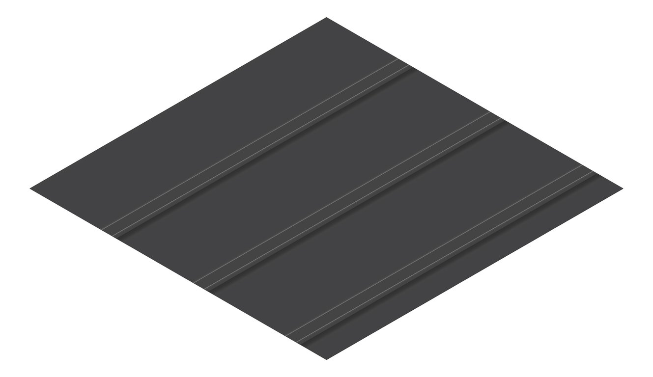 3D Presentation Image of Metal SheetCladding Lysaght FlatDekII Monument