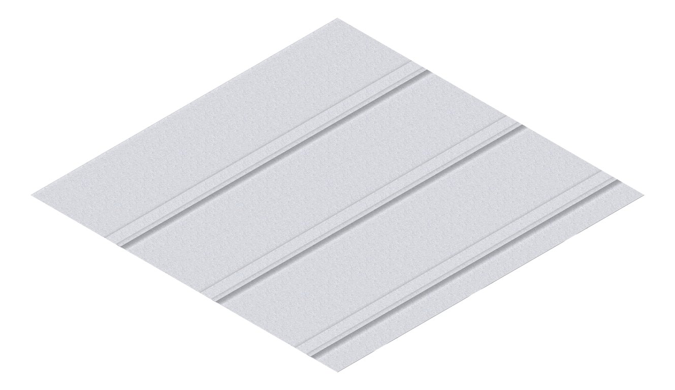 3D Presentation Image of Metal SheetCladding Lysaght FlatDekII ZincalumeSteel