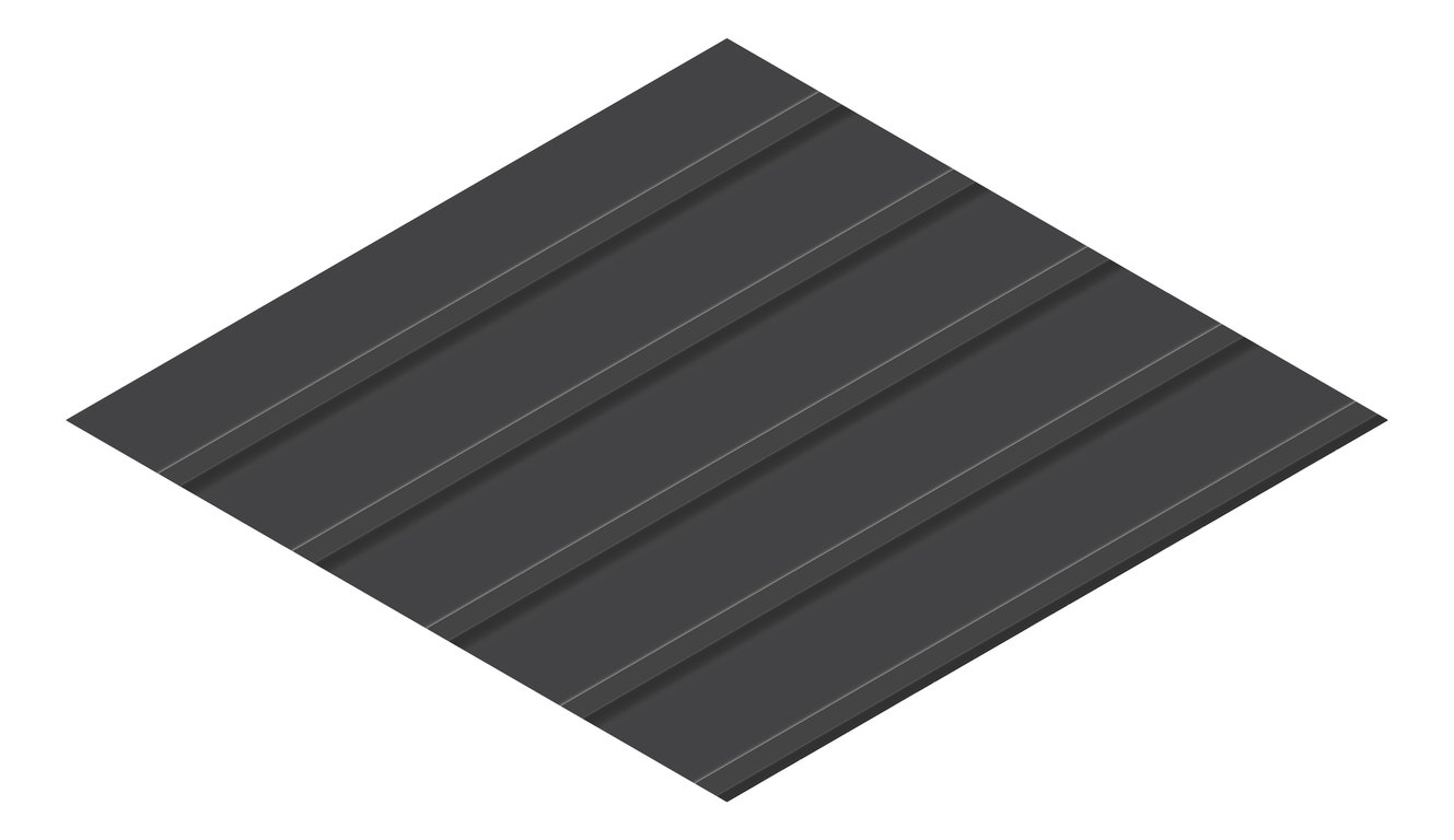 3D Presentation Image of Metal SheetCladding Lysaght KlipLok406 Monument