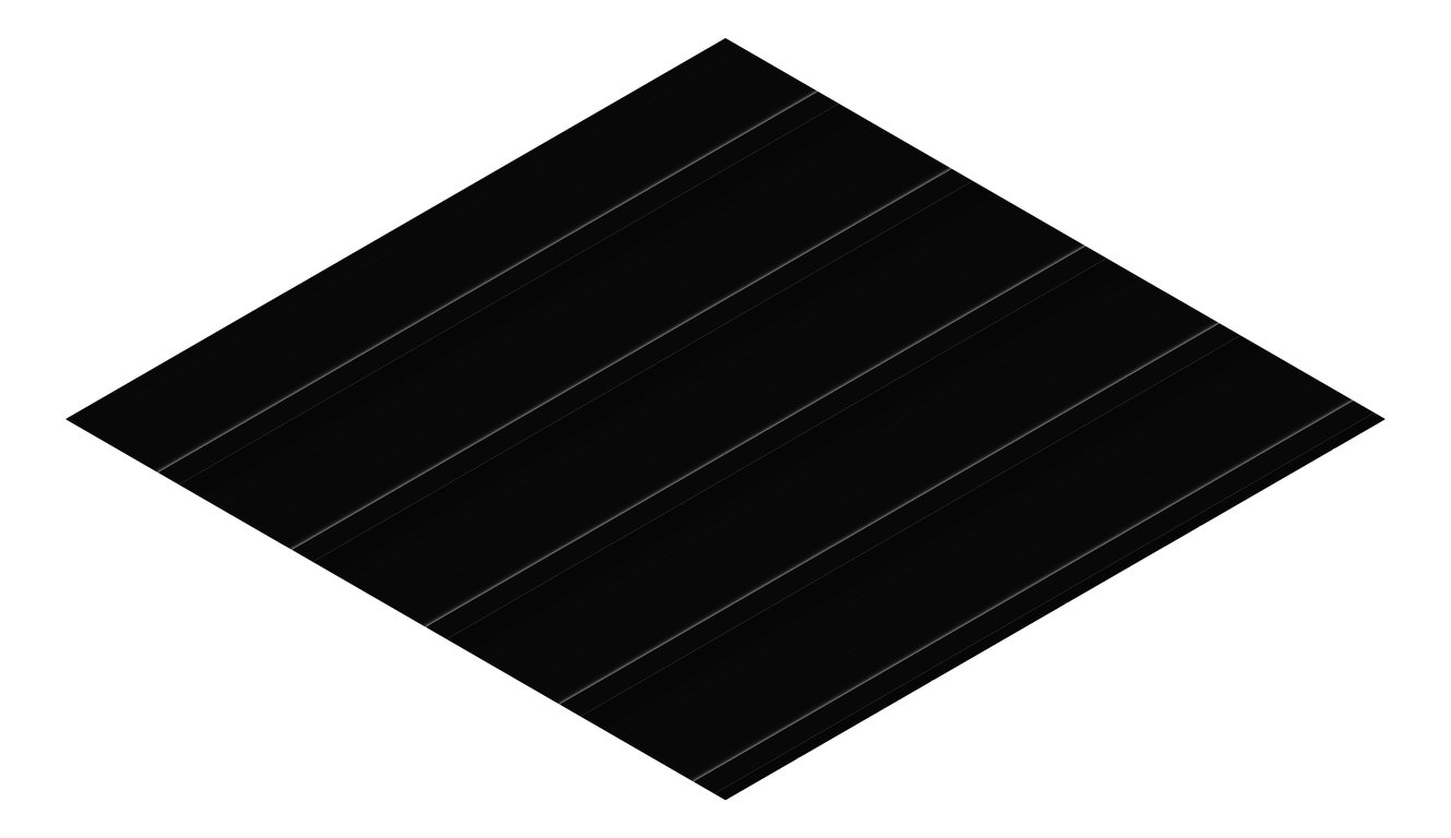 3D Presentation Image of Metal SheetCladding Lysaght KlipLok406 NightSky
