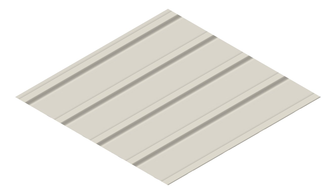 3D Presentation Image of Metal SheetCladding Lysaght KlipLok700HiStrength DuneMatt