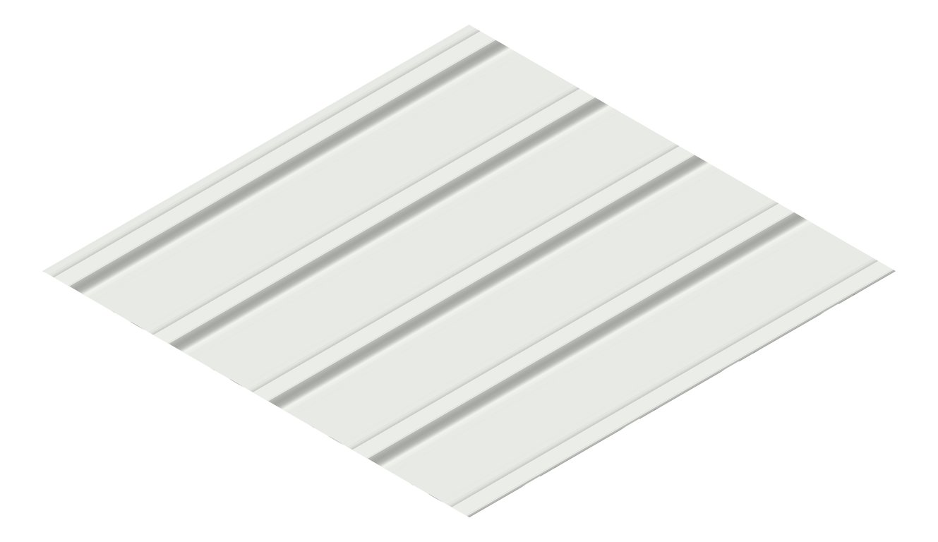 3D Presentation Image of Metal SheetCladding Lysaght KlipLok700HiStrength ShaleGrey