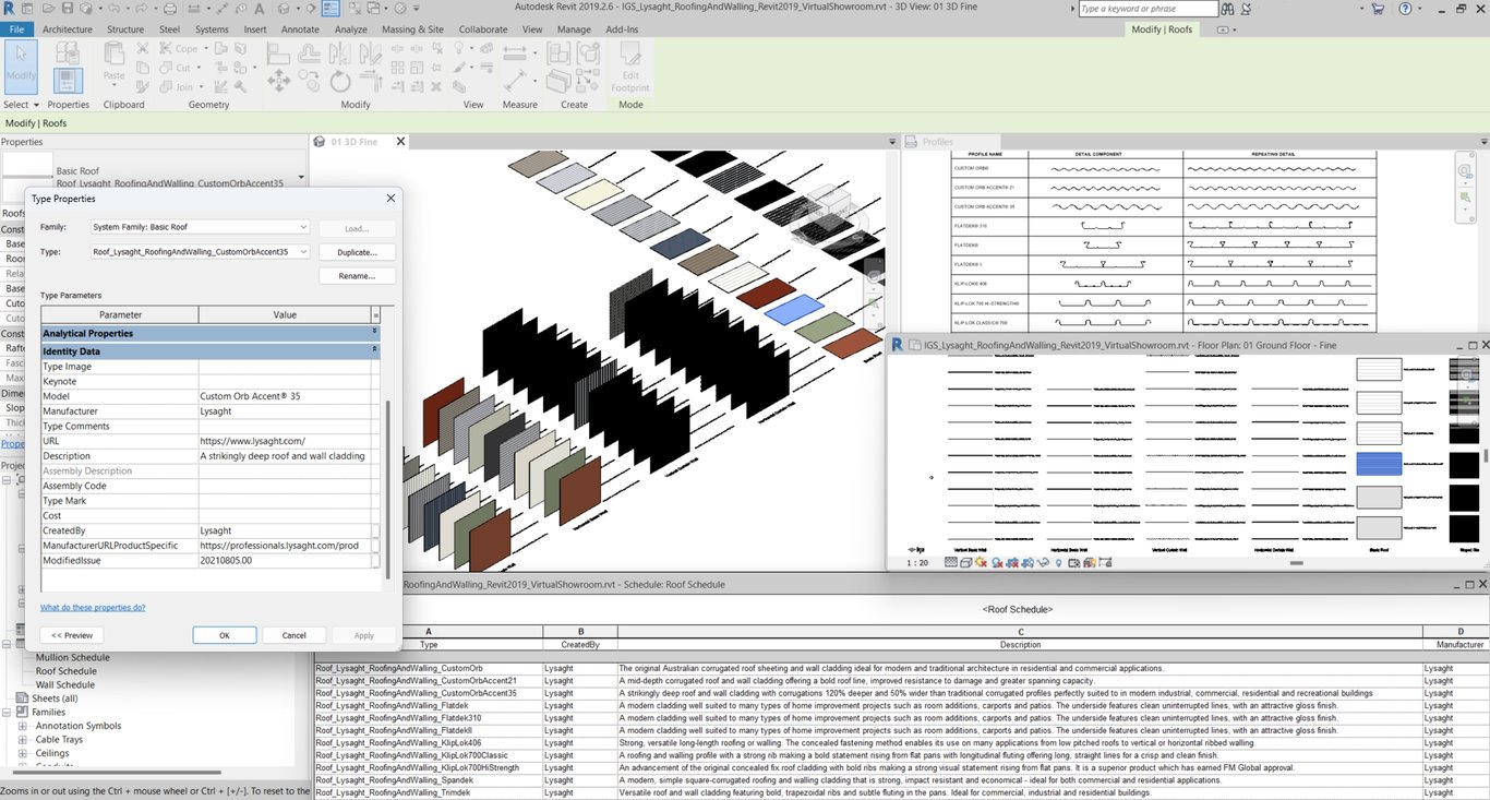 Lysaght RoofingAndWalling VirtualShowroom