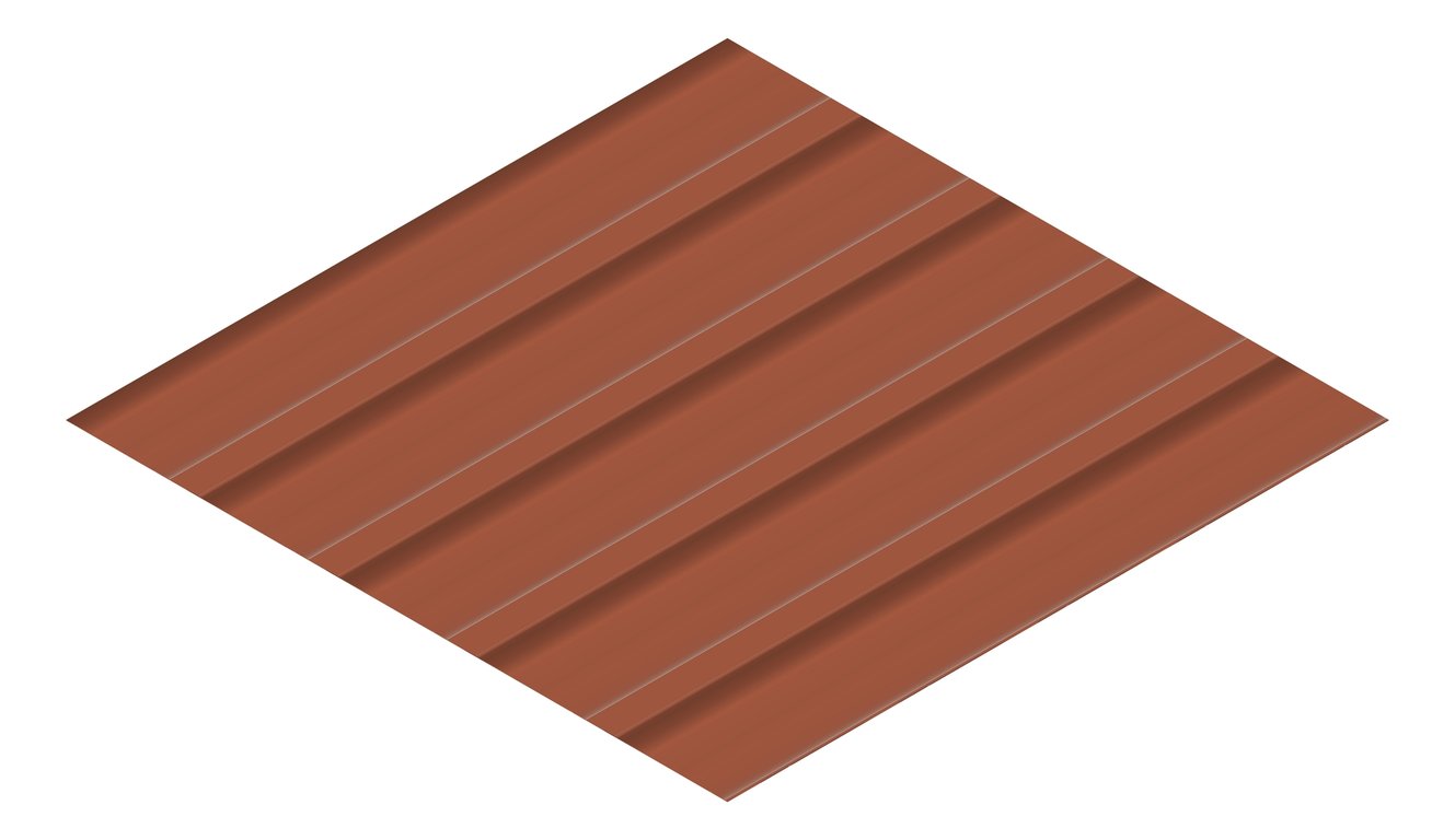 3D Presentation Image of Metal SheetCladding Lysaght MultiClad Aries