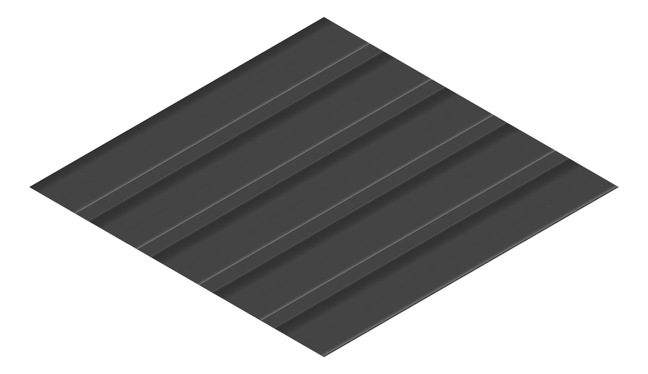 3D Presentation Image of Metal SheetCladding Lysaght MultiClad Monument