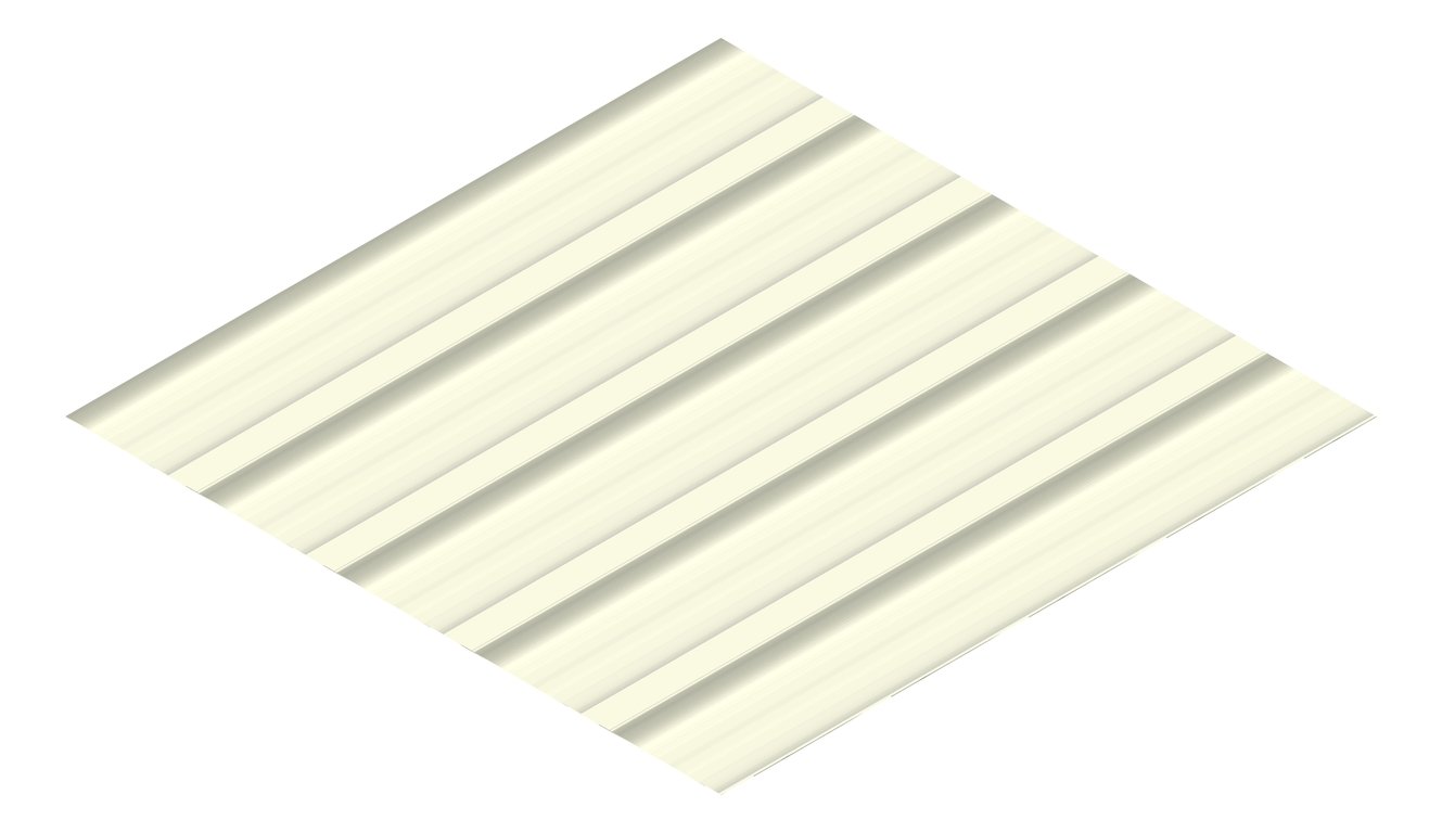 3D Presentation Image of Metal SheetCladding Lysaght MultiClad Rhea