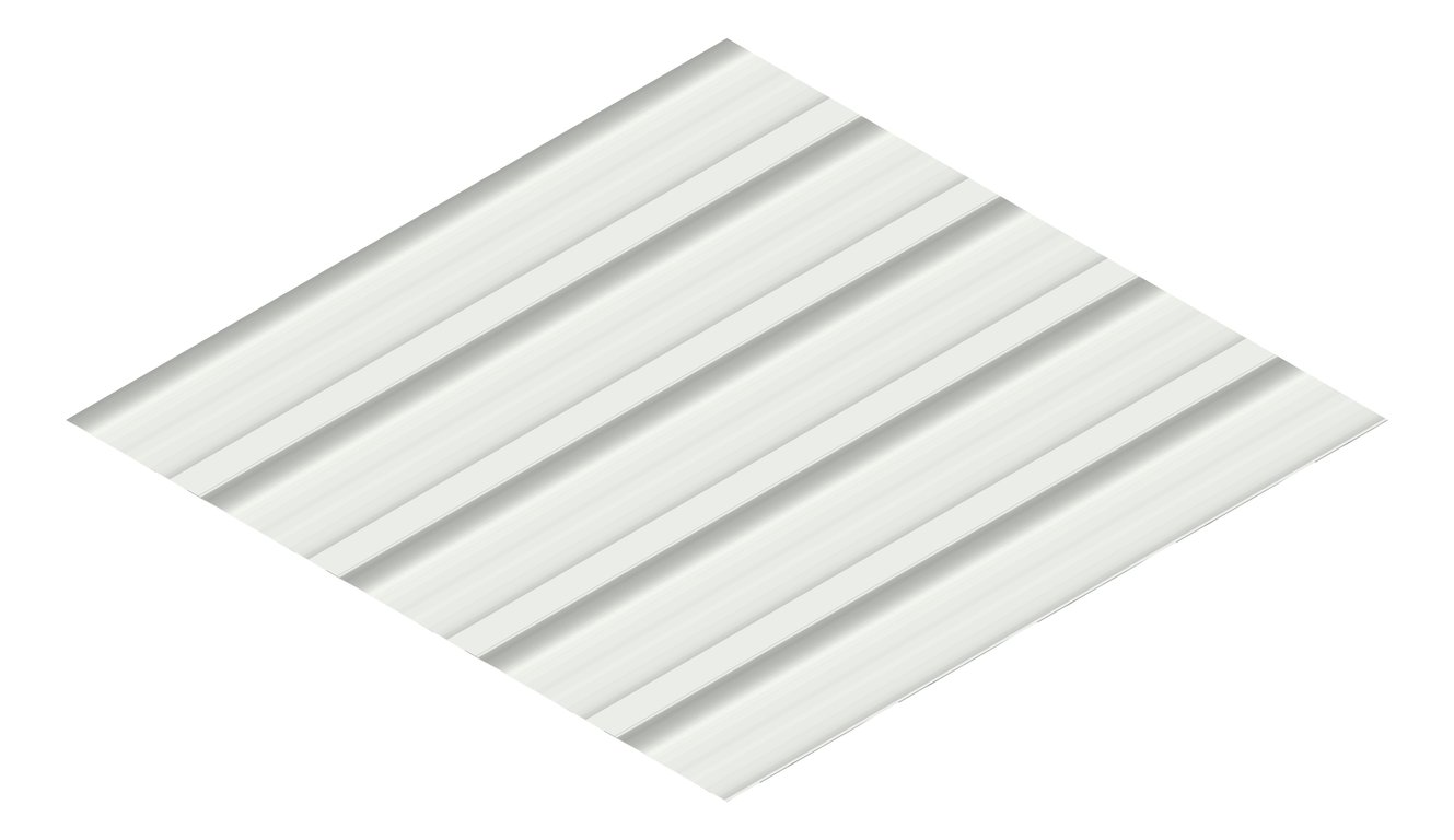 3D Presentation Image of Metal SheetCladding Lysaght MultiClad ShaleGreyMatt
