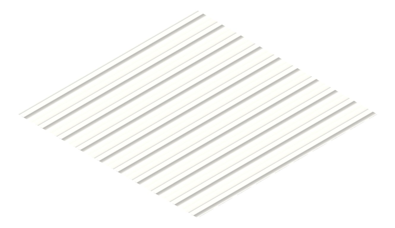3D Presentation Image of Metal SheetCladding Lysaght MultiClad Southerly