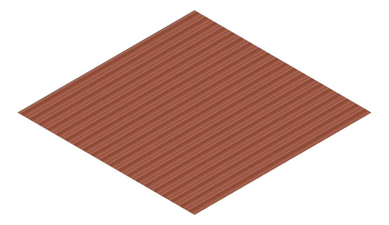 3D Presentation Image of Metal SheetCladding Lysaght PanelRib Aries