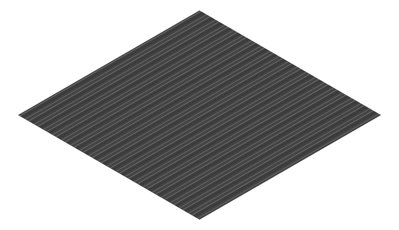 3D Presentation Image of Metal SheetCladding Lysaght PanelRib Monument