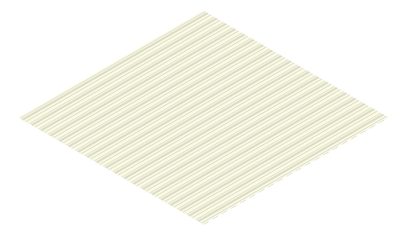 3D Presentation Image of Metal SheetCladding Lysaght PanelRib Rhea
