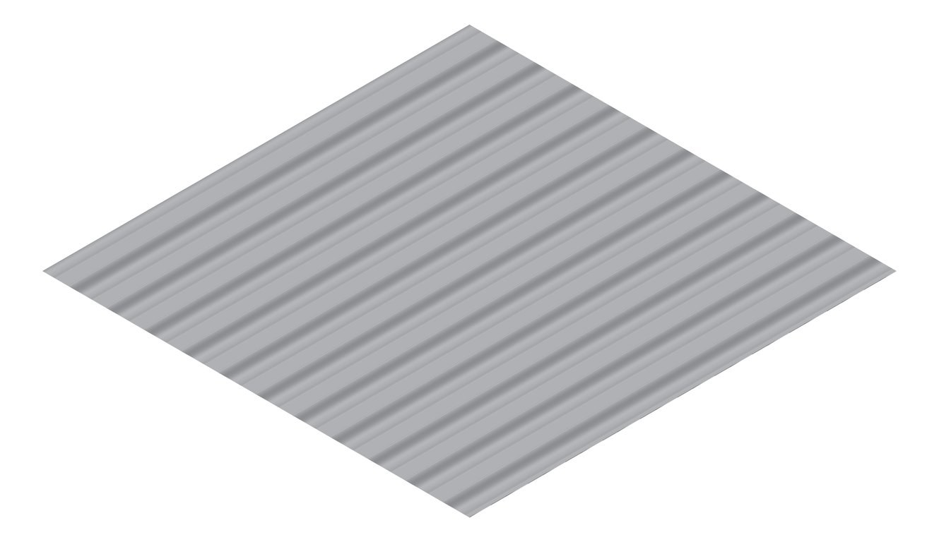 3D Presentation Image of Metal SheetCladding Lysaght SpanDek Astro