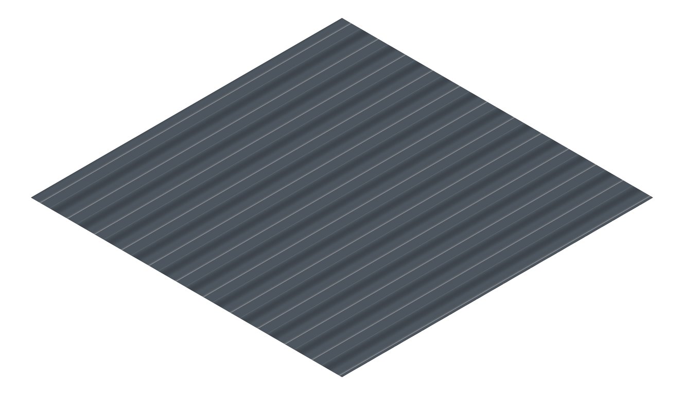 3D Presentation Image of Metal SheetCladding Lysaght SpanDek Celestian