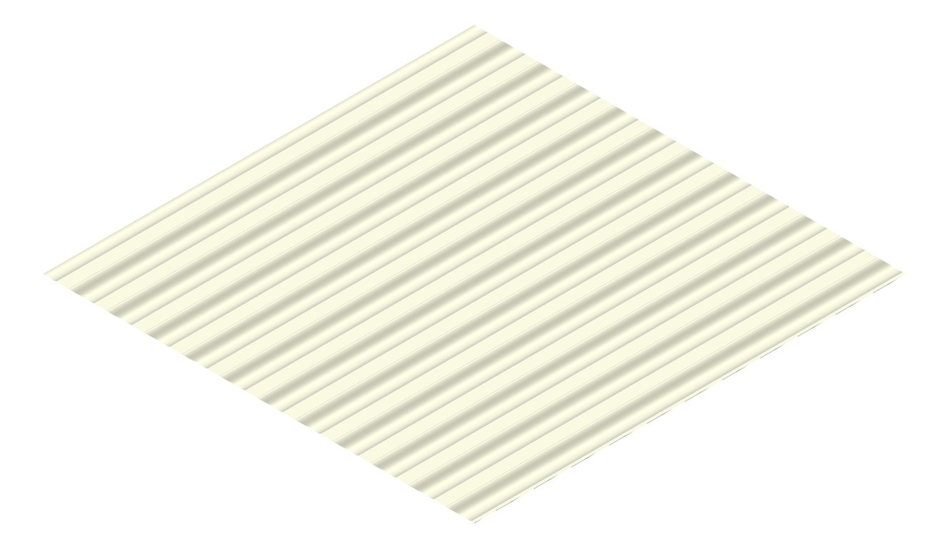 3D Presentation Image of Metal SheetCladding Lysaght SpanDek Rhea
