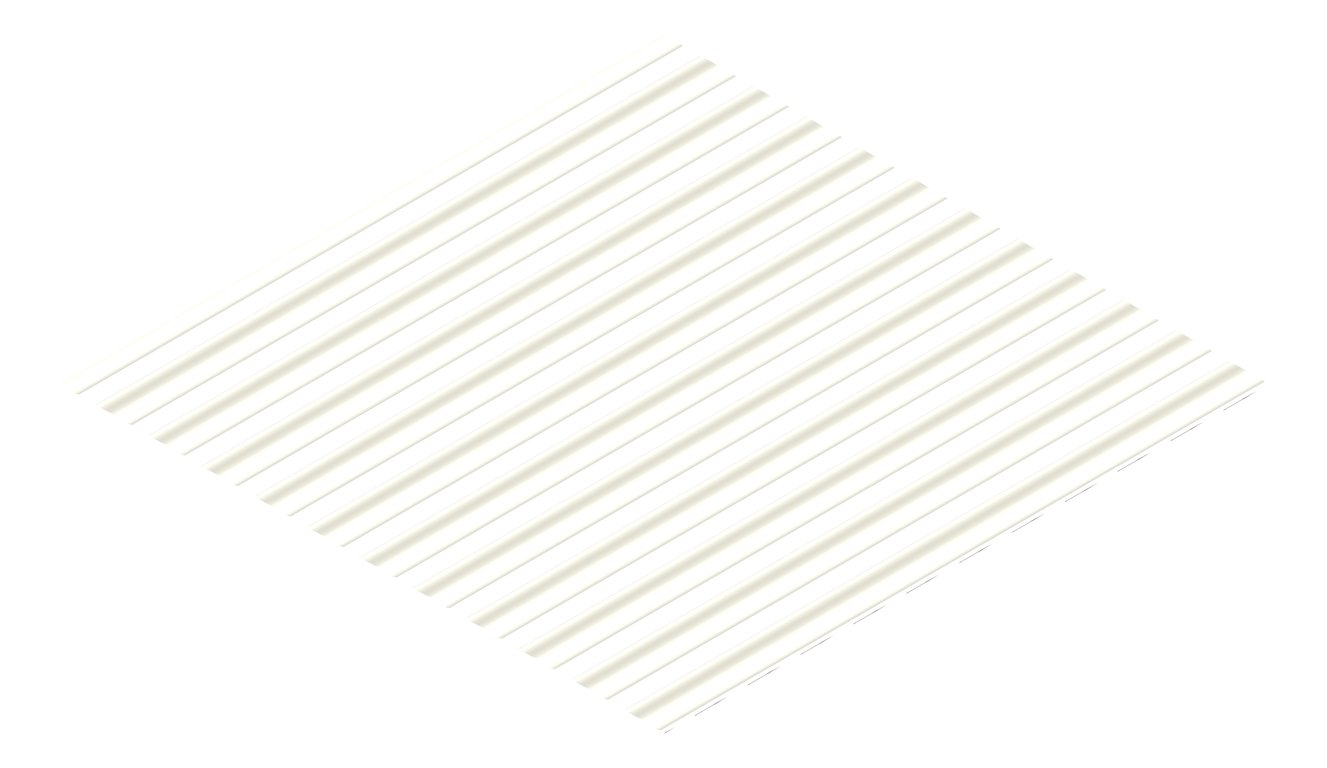 3D Presentation Image of Metal SheetCladding Lysaght SpanDek Surfmist