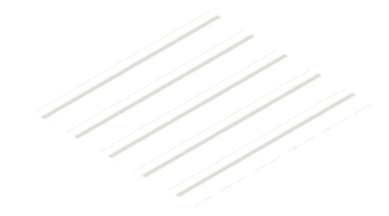 3D Presentation Image of Metal SheetCladding Lysaght TrimDek Galactic