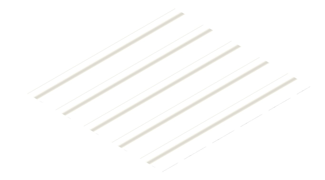 3D Presentation Image of Metal SheetCladding Lysaght TrimDek NT Galactic