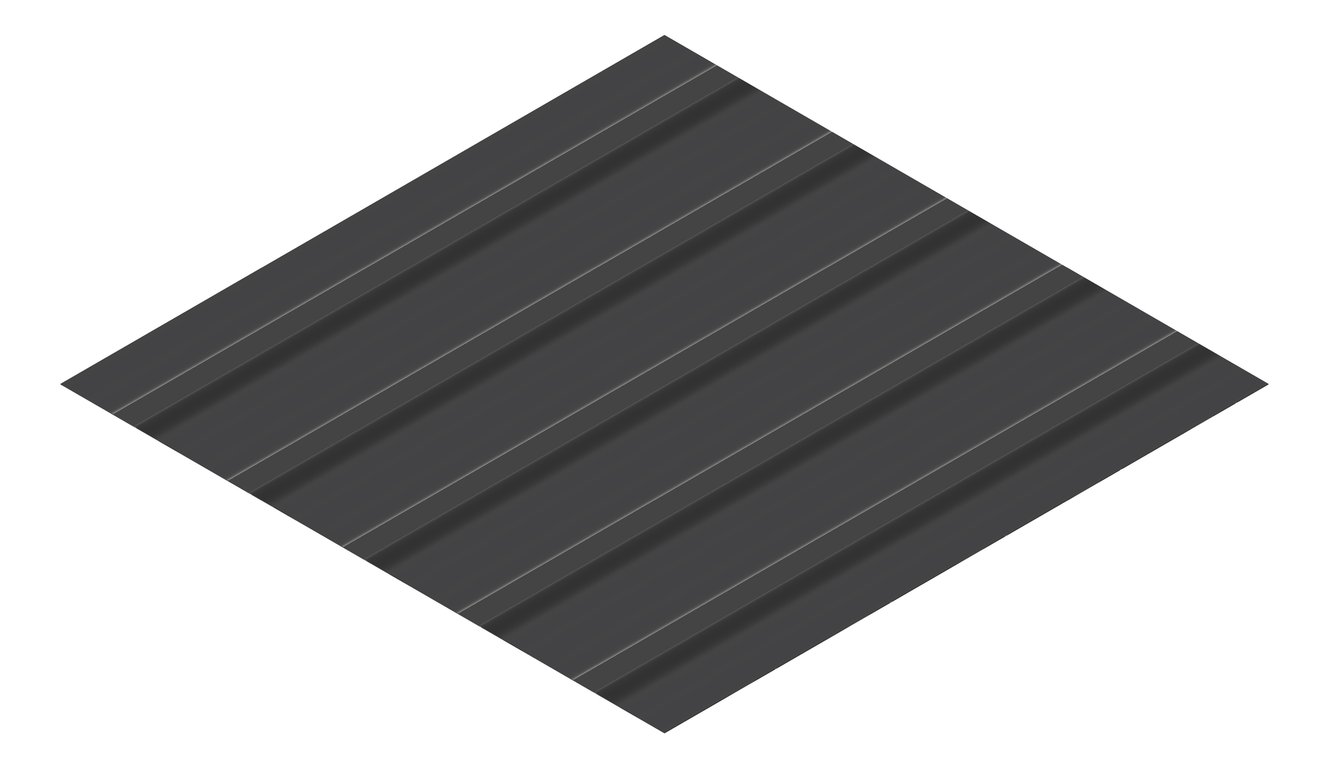 3D Presentation Image of Metal SheetCladding Lysaght TrimDek NT Monument