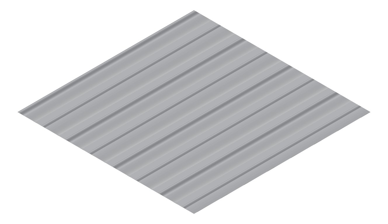 3D Presentation Image of Metal SheetCladding Lysaght Weatherline Astro