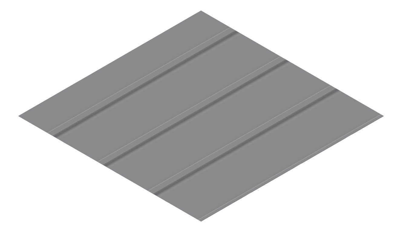 3D Presentation Image of Metal SheetCladding Lysaght Zenith Baroque275 Basalt