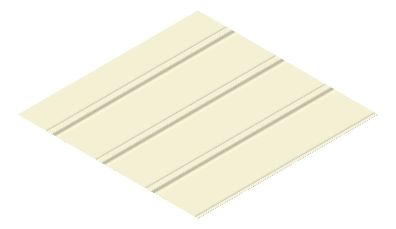 3D Presentation Image of Metal SheetCladding Lysaght Zenith Baroque275 EveningHaze