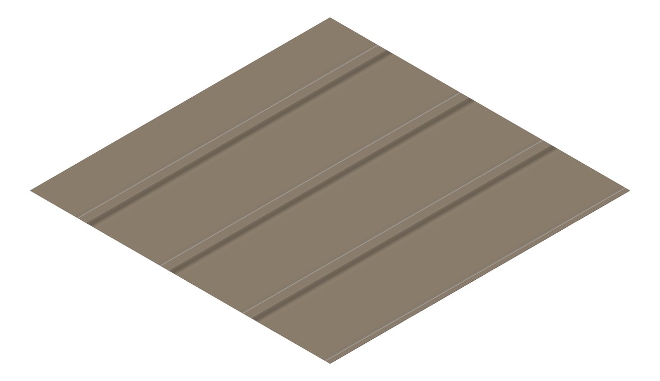 3D Presentation Image of Metal SheetCladding Lysaght Zenith Baroque275 Jasper