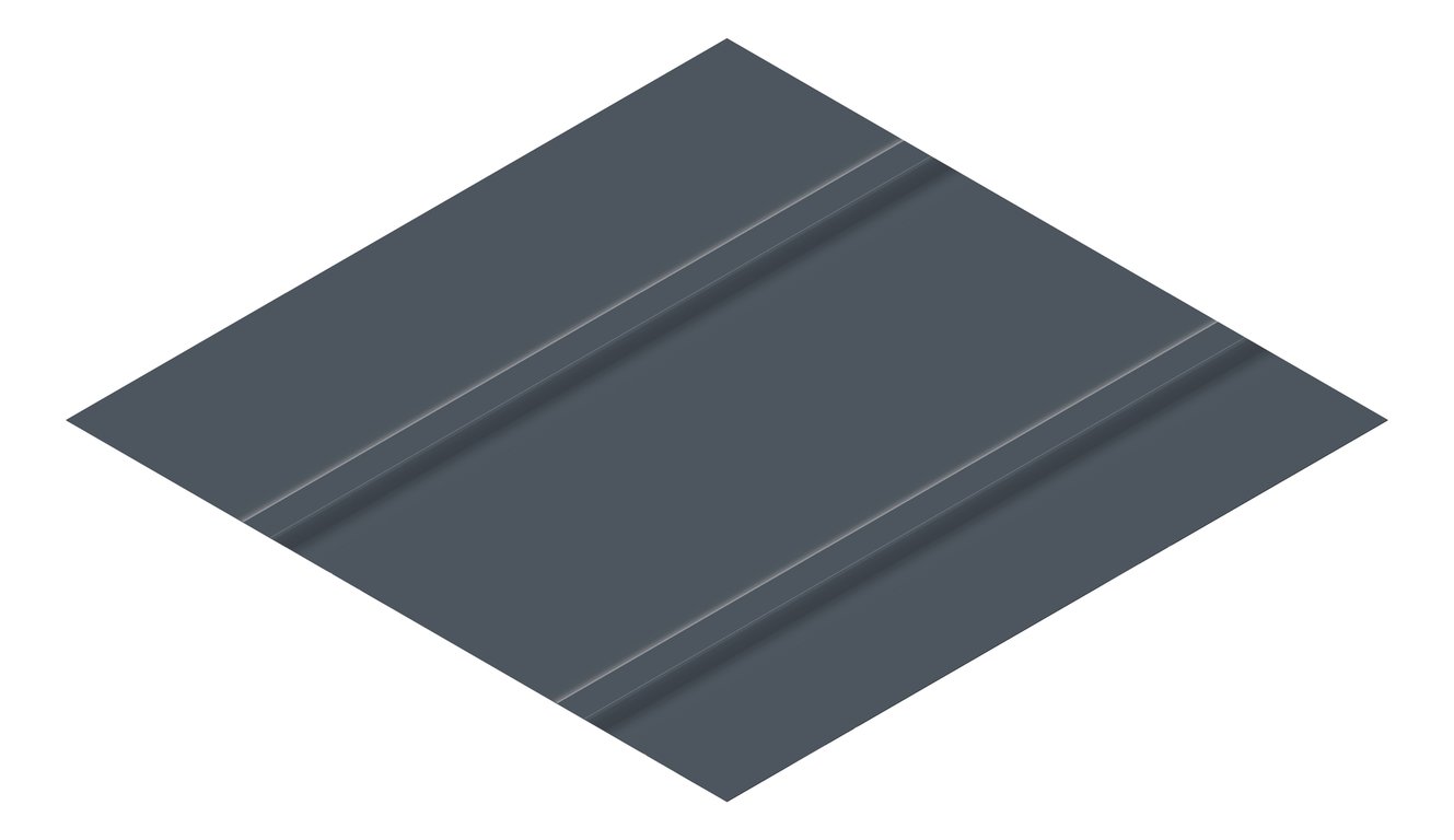 3D Presentation Image of Metal SheetCladding Lysaght Zenith Baroque475 Celestian