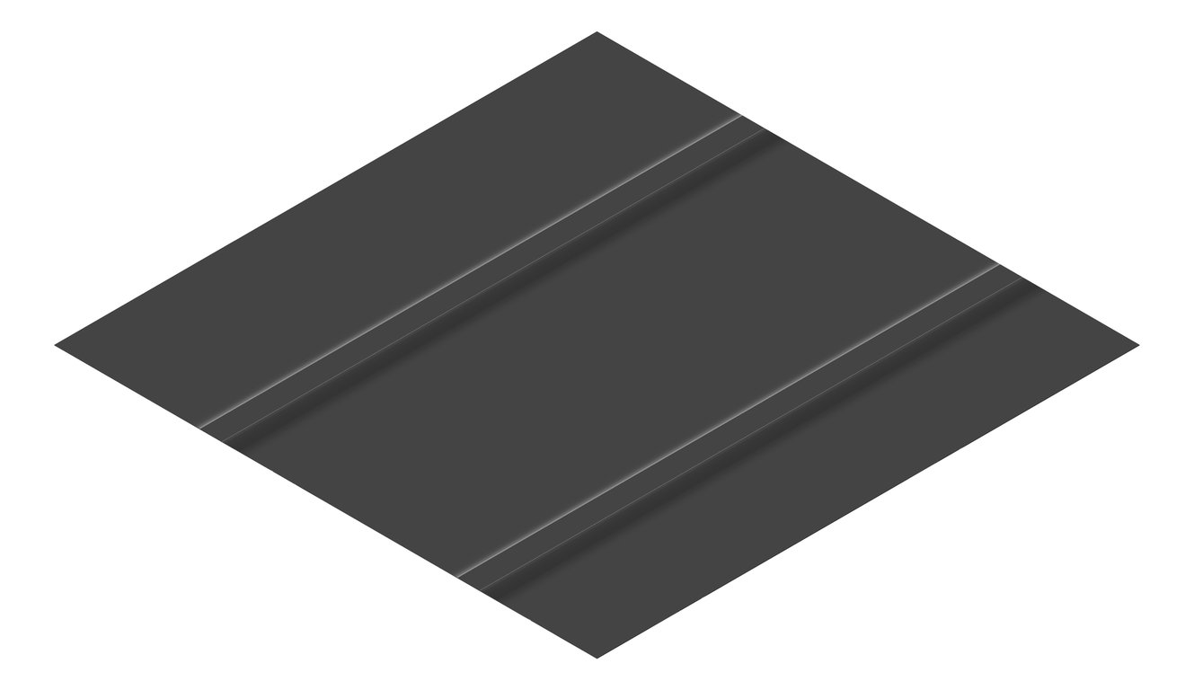3D Presentation Image of Metal SheetCladding Lysaght Zenith Baroque475 MonumentMatt