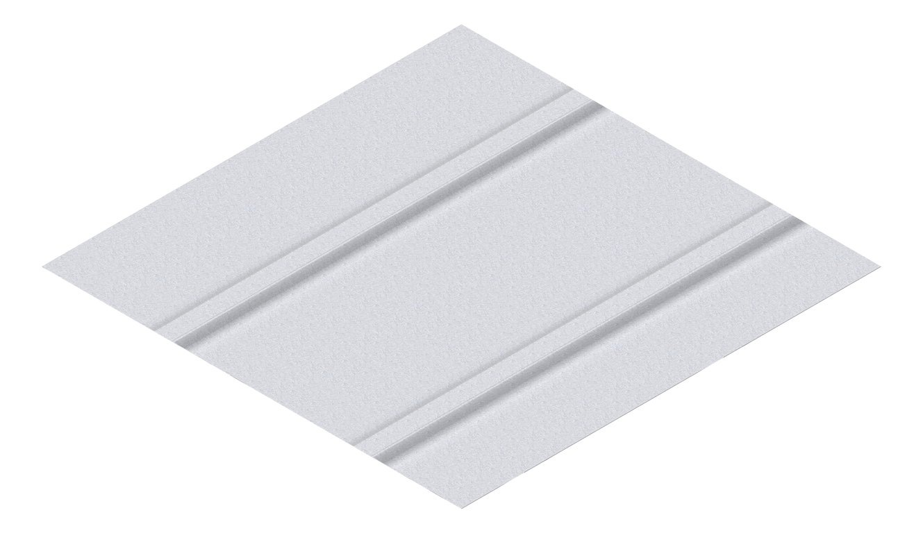 3D Presentation Image of Metal SheetCladding Lysaght Zenith Baroque475 ZincalumeSteel