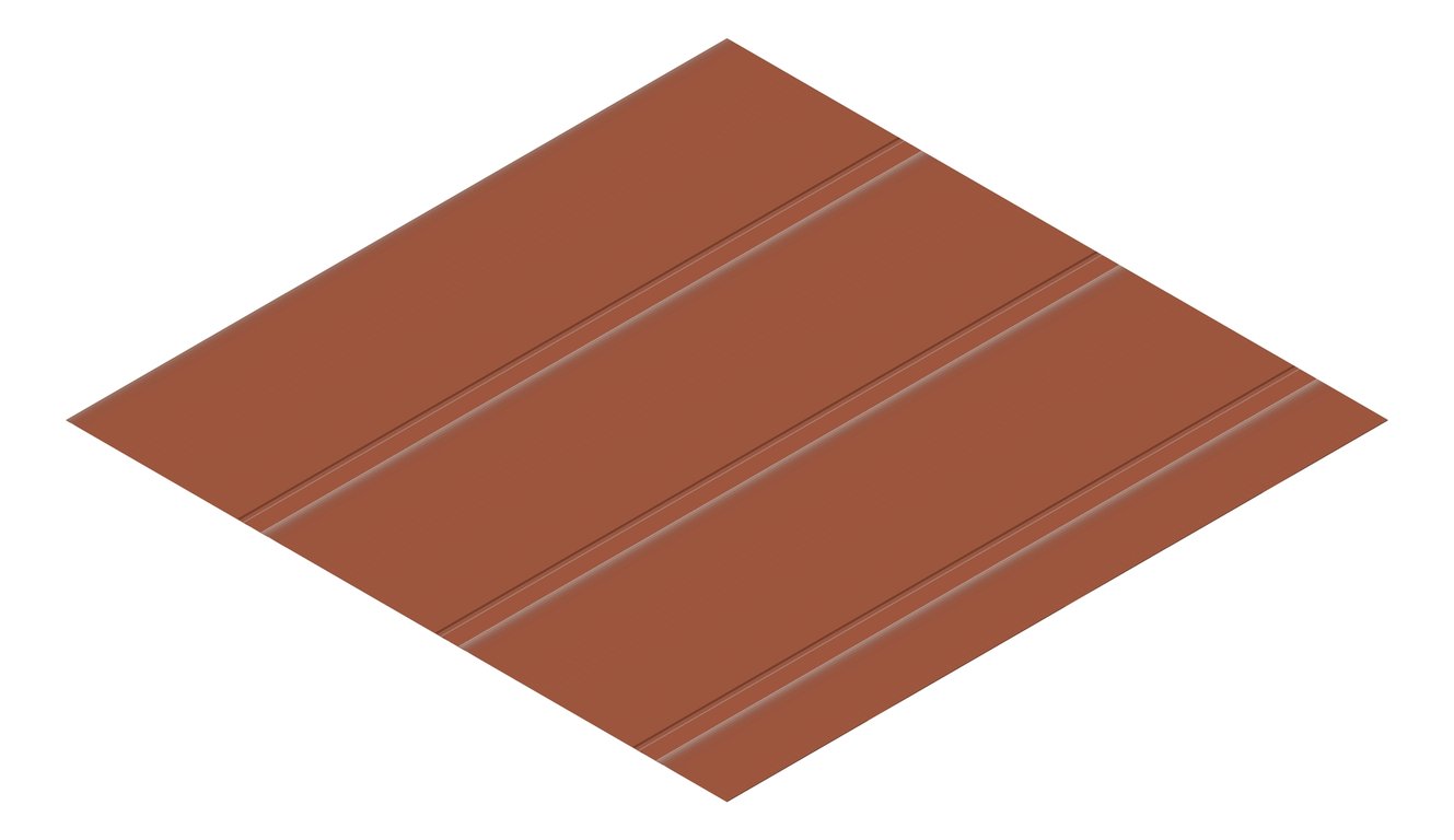 3D Presentation Image of Metal SheetCladding Lysaght Zenith Dominion285 Aries