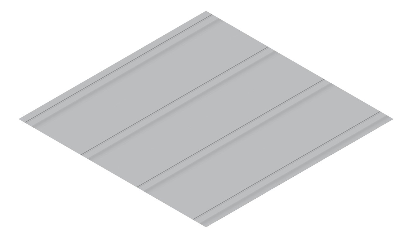 3D Presentation Image of Metal SheetCladding Lysaght Zenith Dominion485 Bluegum