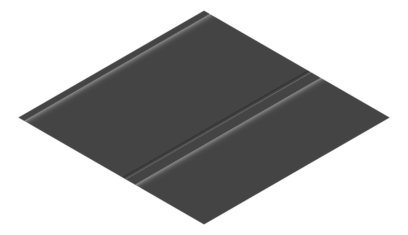 3D Presentation Image of Metal SheetCladding Lysaght Zenith Dominion485 MonumentMatt
