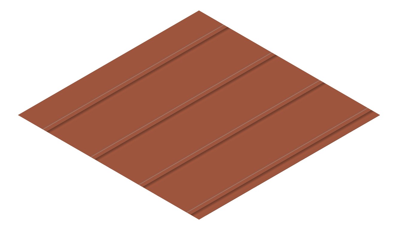 3D Presentation Image of Metal SheetCladding Lysaght Zenith Enseam265 Aries