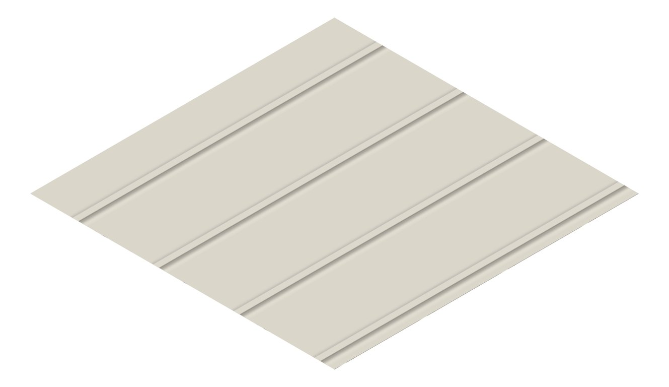 3D Presentation Image of Metal SheetCladding Lysaght Zenith Enseam265 DuneMatt