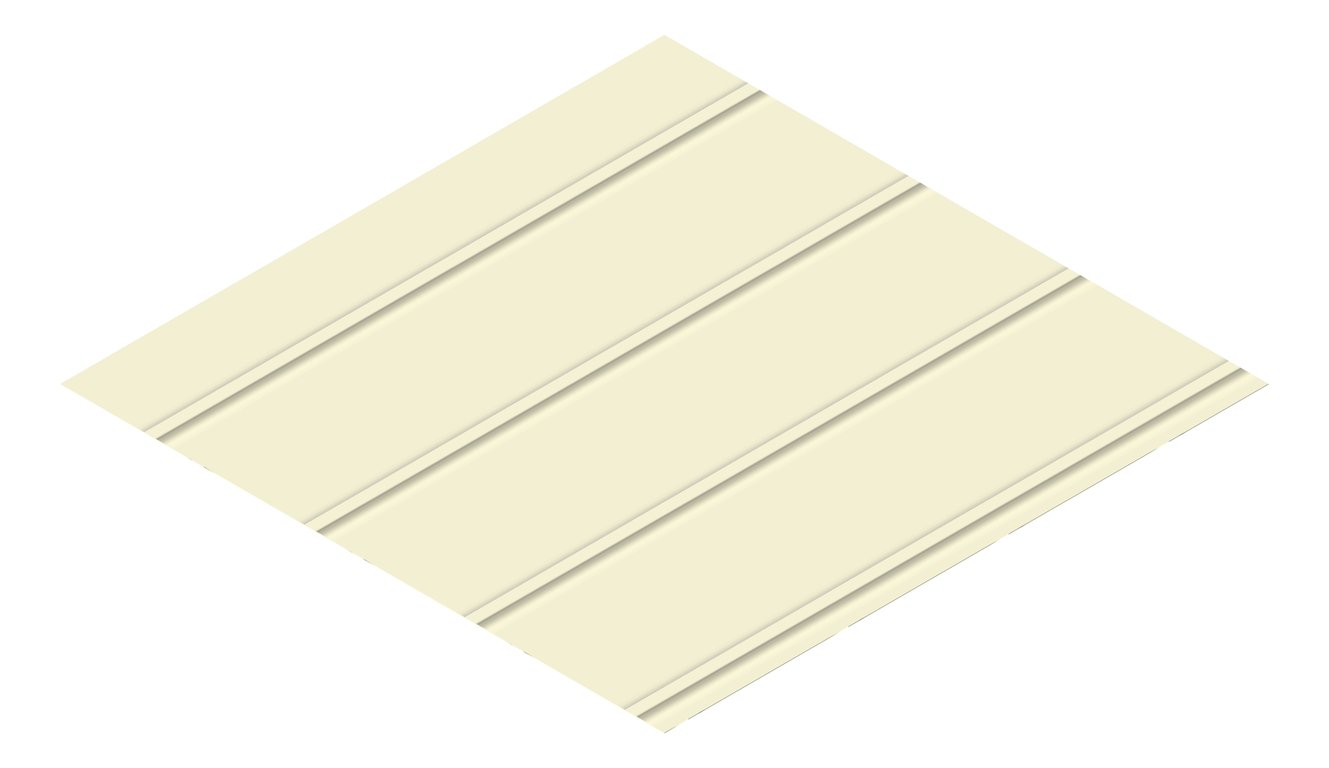 3D Presentation Image of Metal SheetCladding Lysaght Zenith Enseam265 EveningHaze