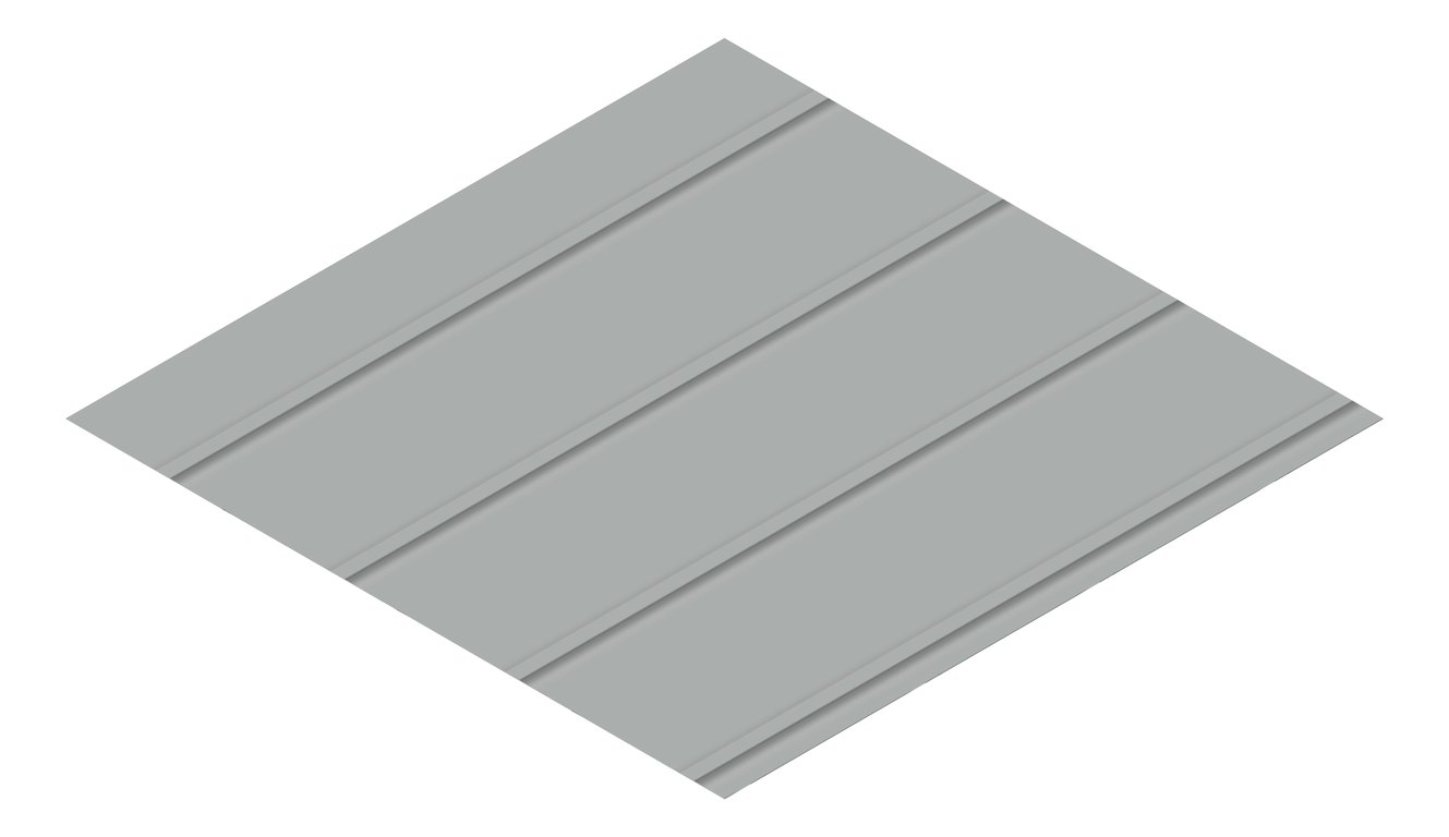 3D Presentation Image of Metal SheetCladding Lysaght Zenith Enseam265 Windspray