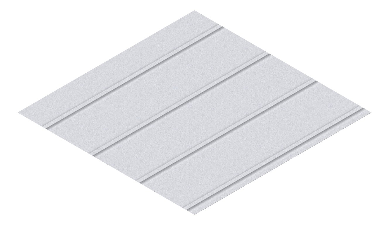3D Presentation Image of Metal SheetCladding Lysaght Zenith Enseam265 ZincalumeSteel