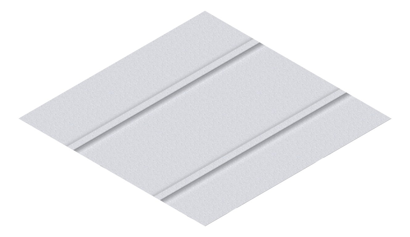 3D Presentation Image of Metal SheetCladding Lysaght Zenith Enseam465 ZincalumeSteel