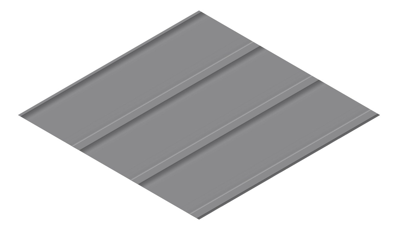 3D Presentation Image of Metal SheetCladding Lysaght Zenith Imperial325 Basalt