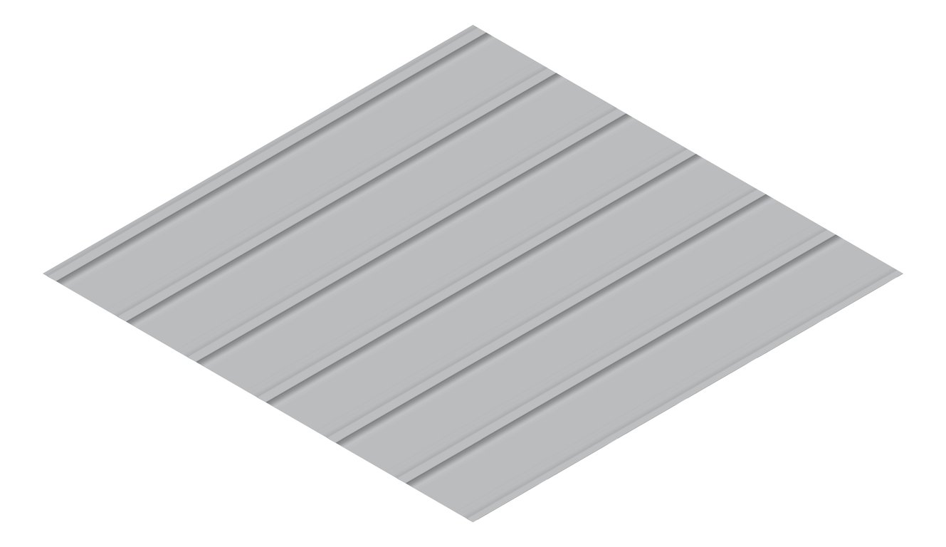 3D Presentation Image of Metal SheetCladding Lysaght Zenith Imperial325 Bluegum
