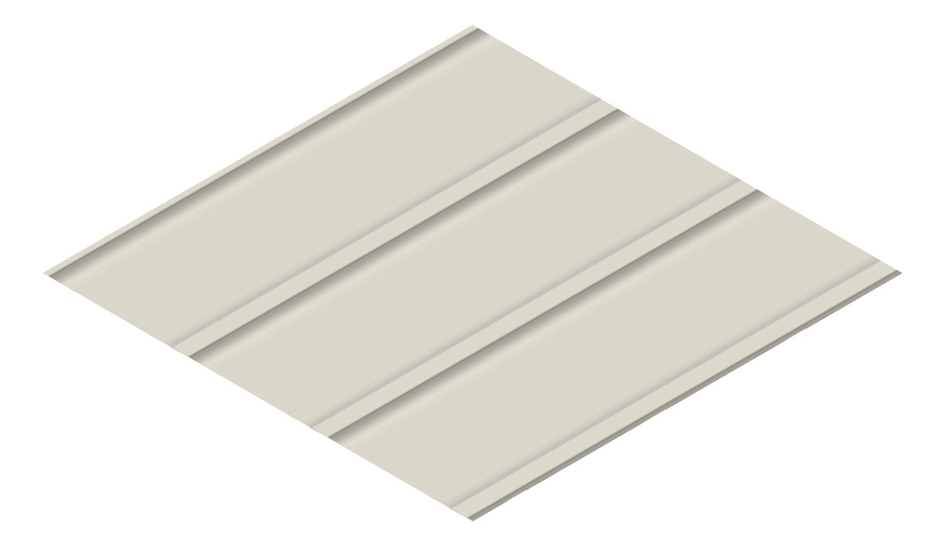 3D Presentation Image of Metal SheetCladding Lysaght Zenith Imperial325 Dune