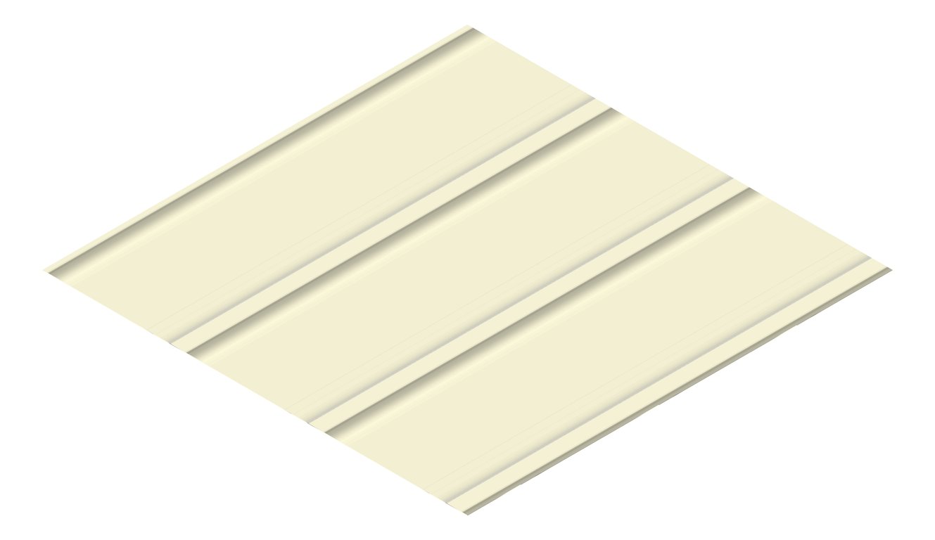 3D Presentation Image of Metal SheetCladding Lysaght Zenith Imperial325 EveningHaze