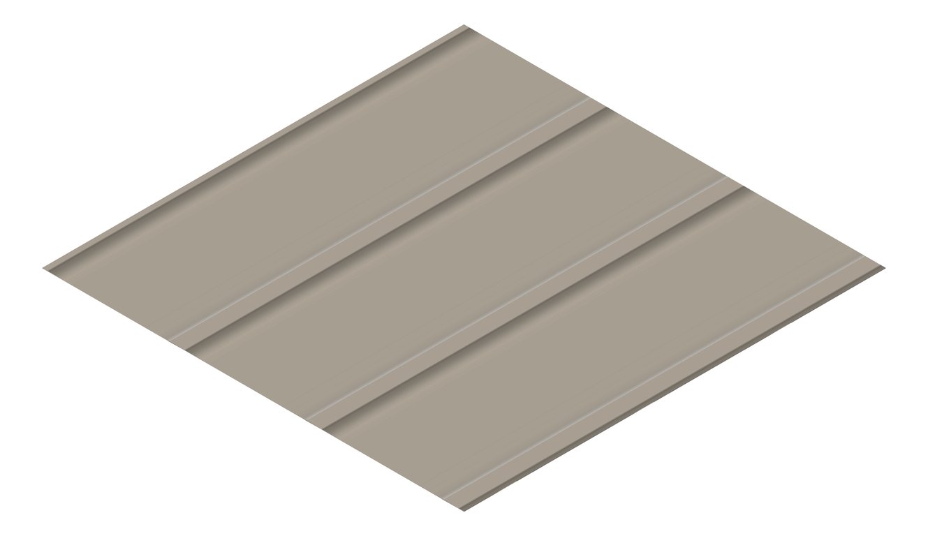 3D Presentation Image of Metal SheetCladding Lysaght Zenith Imperial325 Gully