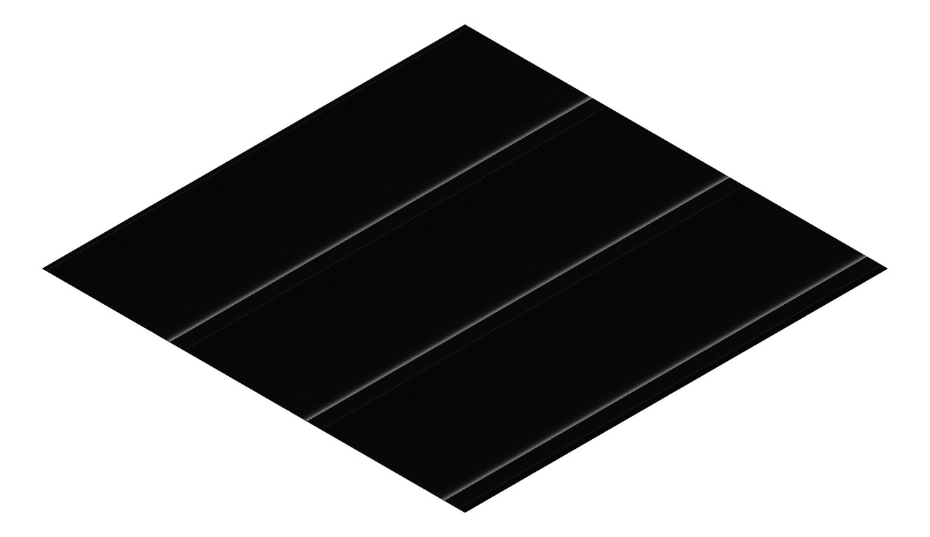 3D Presentation Image of Metal SheetCladding Lysaght Zenith Imperial325 NightSky