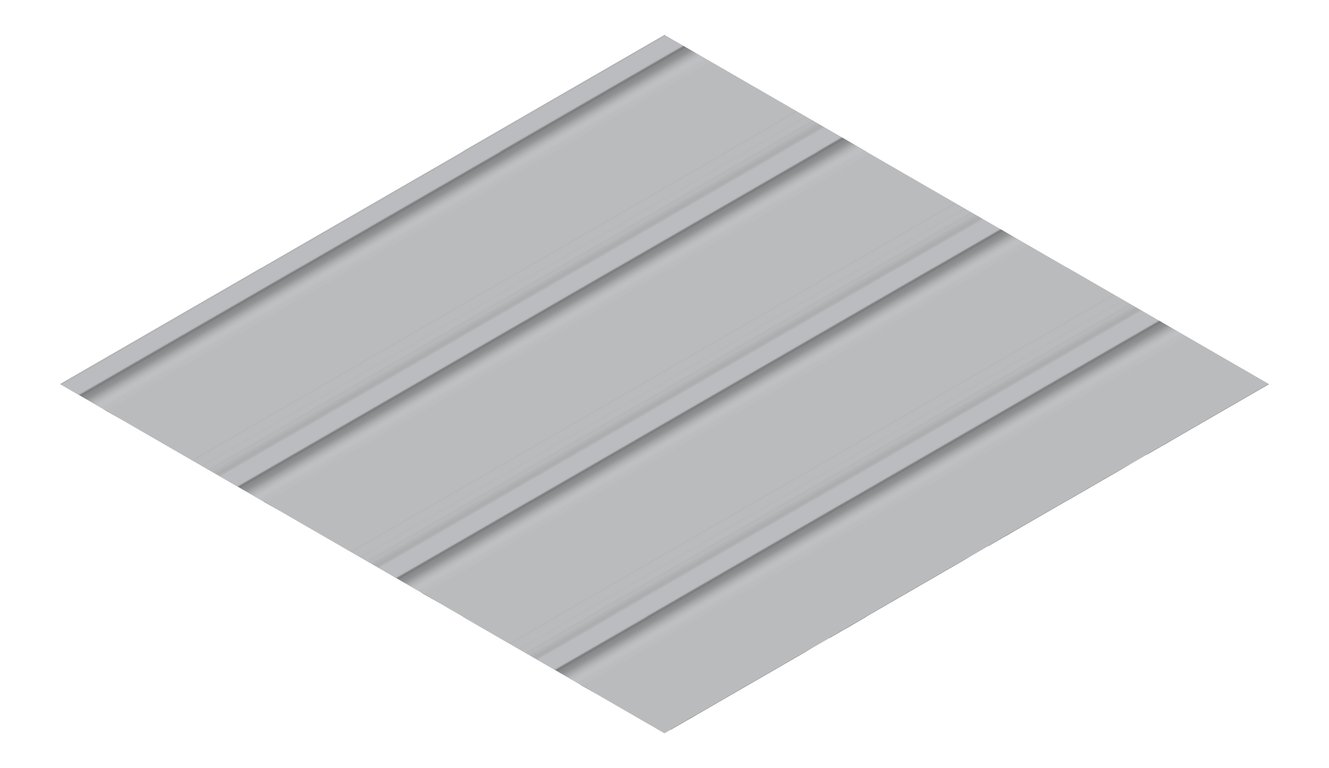 3D Presentation Image of Metal SheetCladding Lysaght Zenith Imperial525 BluegumMatt