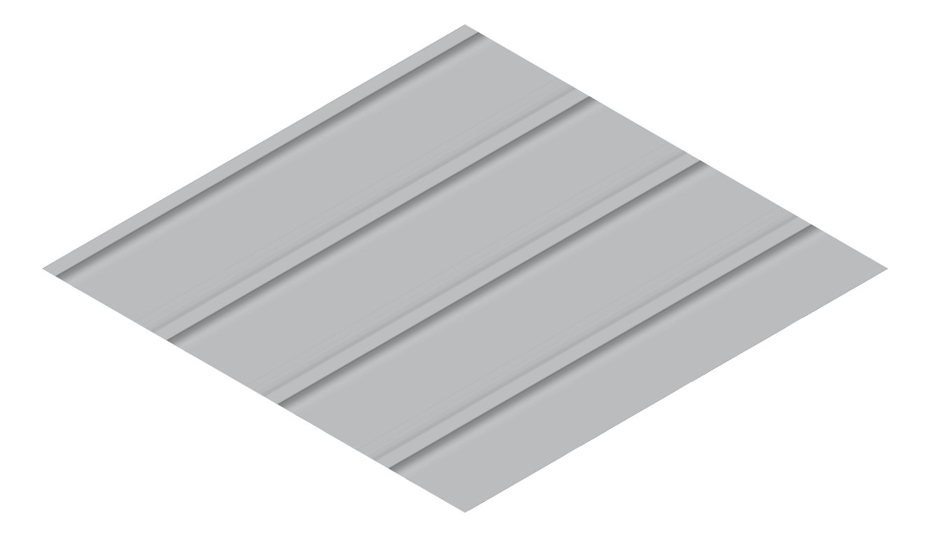 3D Presentation Image of Metal SheetCladding Lysaght Zenith Imperial525 Bluegum