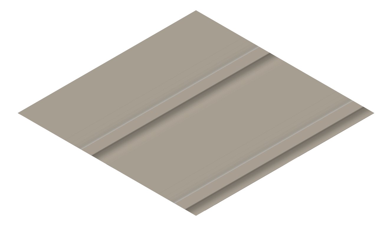 3D Presentation Image of Metal SheetCladding Lysaght Zenith Imperial525 Gully