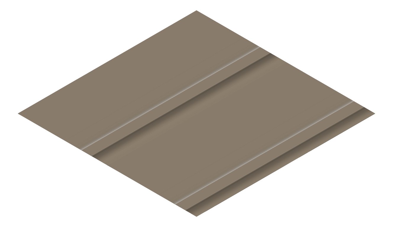 3D Presentation Image of Metal SheetCladding Lysaght Zenith Imperial525 Jasper